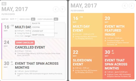 EventOn WordPress Events plugin