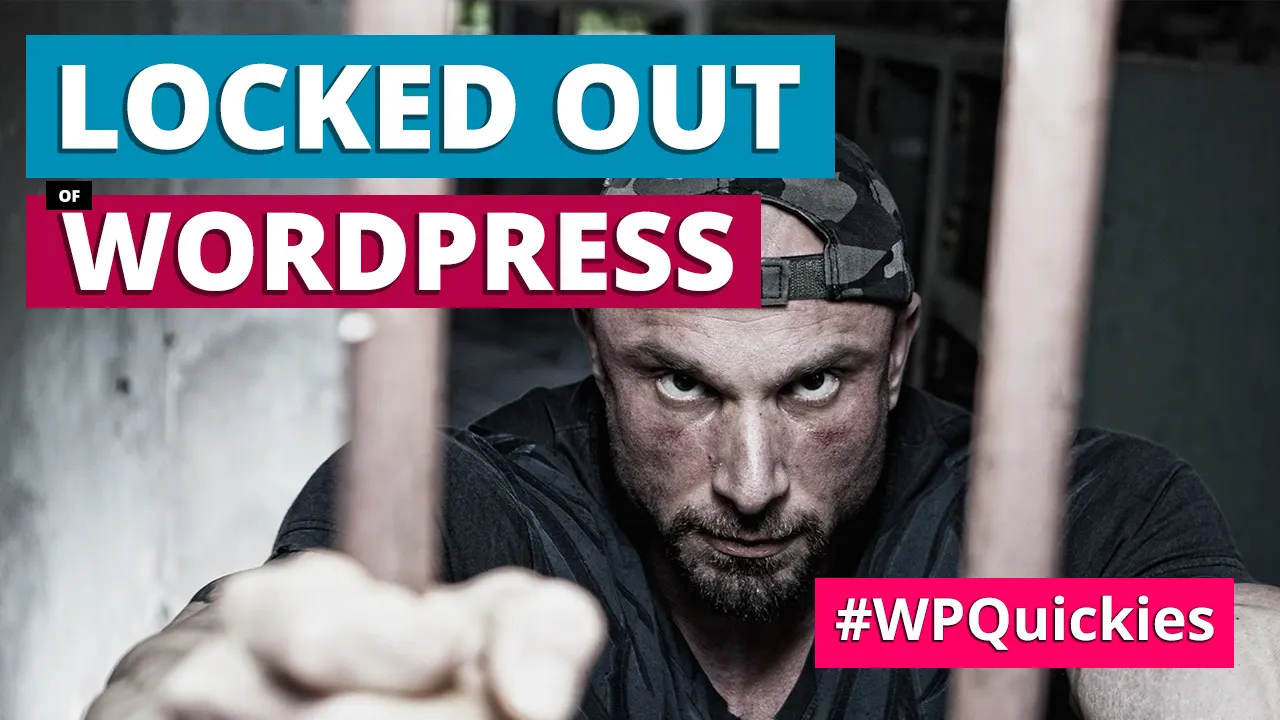 Locked Out Of WordPress?