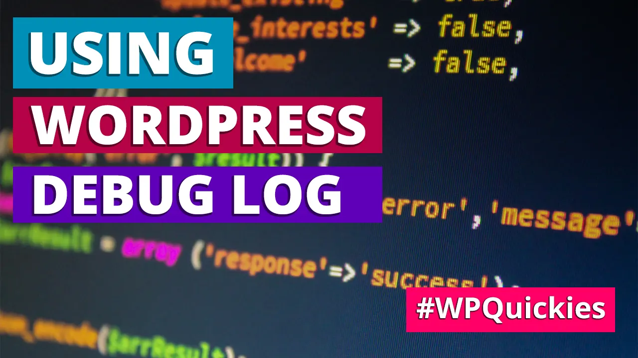 Using The WordPress Debug Log File