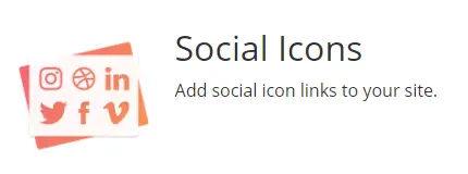 Social icons cloudflare app