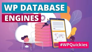 which database engines can wordpress use - wpquicikes