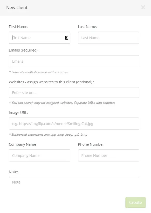 ManageWP Dashboard