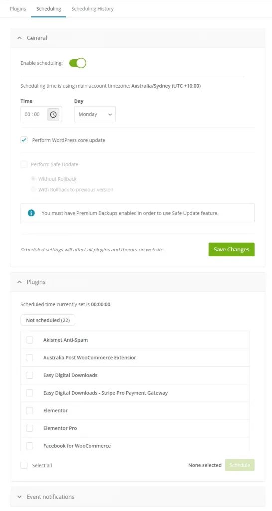 managewp dashboard plugins