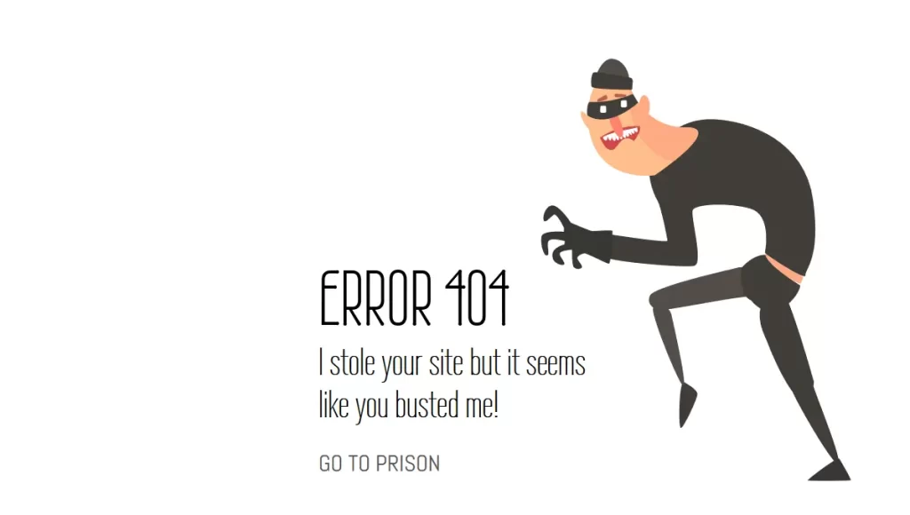 Darknet 404 page