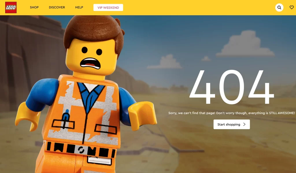 Logo 404 page