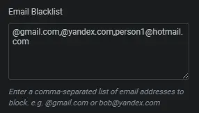Email Blocklist for Elementor Forms WordPress Plugin