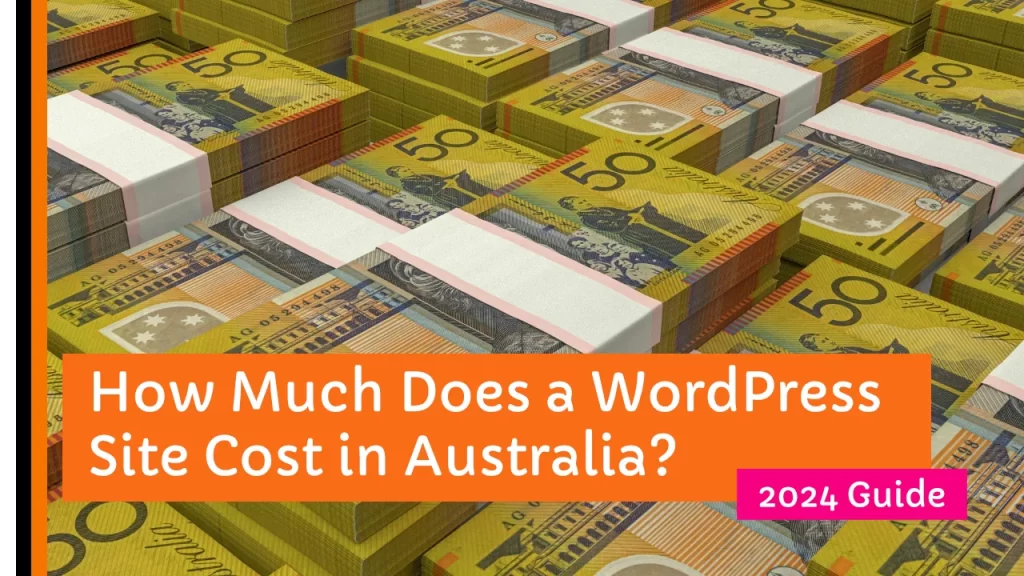 how much does a wordpress website cost in australia
