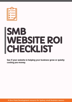The SMB Website ROI Checklist