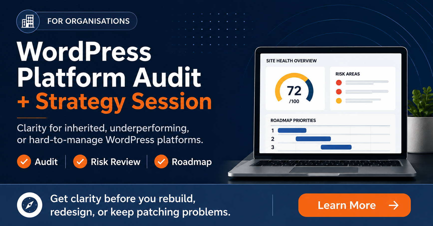 WordPress Platform Audit + Strategy Session