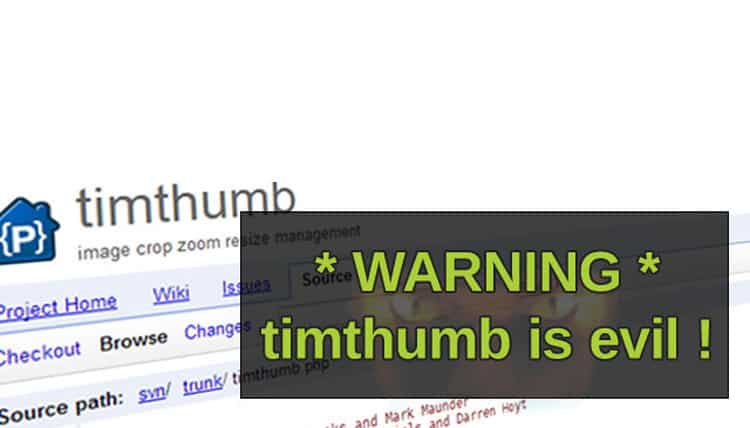 TimThumb is Evil