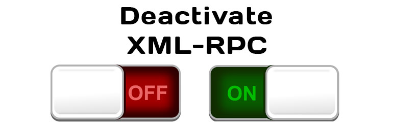Deactivate XML-RPC Service banner