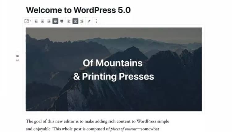 update to WordPress 5