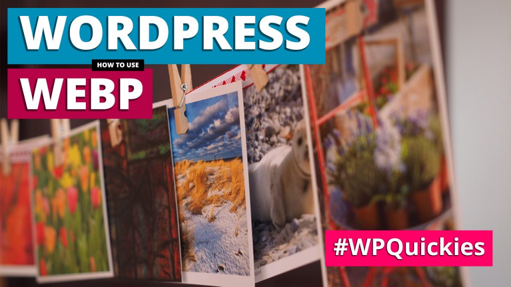 How To Use WebP in WordPress - WPQuickies