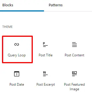 query block location