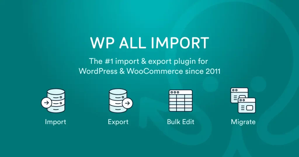 WP All import and export
